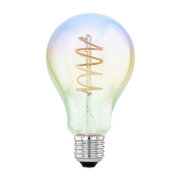 Лампа светодиодная диммируемая Eglo E27 4W 2000К разноцветная 110205 фото 