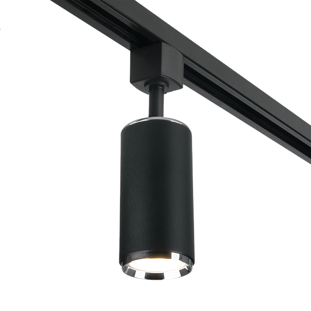 Трековый светильник Elektrostandard Svit GU10 черный/хром MRL 1013 a048166 Фото № 5