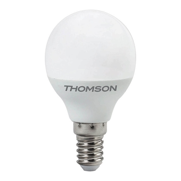 Лампа светодиодная Thomson E14 4W 4000K шар матовая TH-B2102 фото 