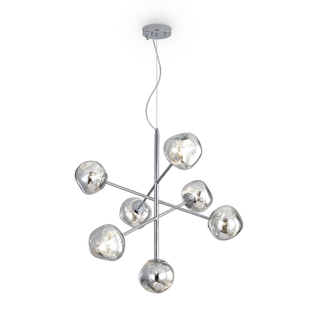 Подвесная люстра Freya Ejection FR5378PL-07SM изображение 1 Подвесная люстра Freya Ejection FR5378PL-07SM Фото № 1