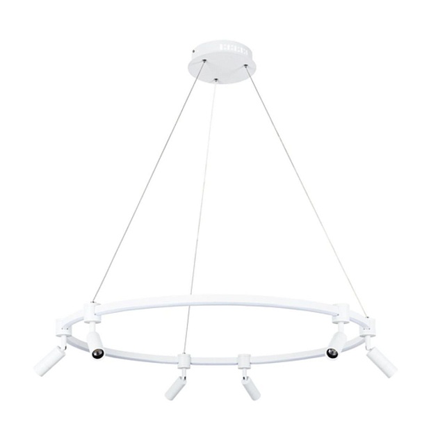 Подвесная светодиодная люстра Arte Lamp Ring A2186SP-1WH Фото № 1