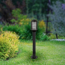 Садово-парковый светильник ЭРА «Поллар» НТУ 01-60-015 напольный черный IP54 Е27 max60Вт h850мм Б0057488 5