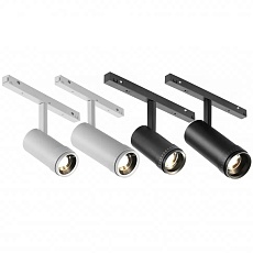 Трековый светодиодный светильник iLedex Technical Vision ZOOM 4822-020-D47-10W-10/60DG-3000K-BK 1