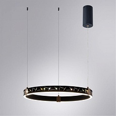 Подвесной светодиодный светильник Arte Lamp Shine A2222SP-1BK 4