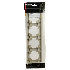 Рамка 4-постовая Stekker Катрин золото PFR00-7004-08 49609 3