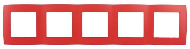 Рамка 5-постовая ЭРА 12 12-5005-23 Б0019420 Фото № 1