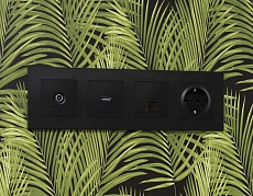 Лицевая панель ТВ-розетки AMBRELLA VOLT AP8130 1