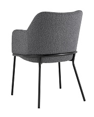Кухонный стул с подлокотниками Stool Group Кози ткань букле тёмно-серый AV 318-L05-08 5