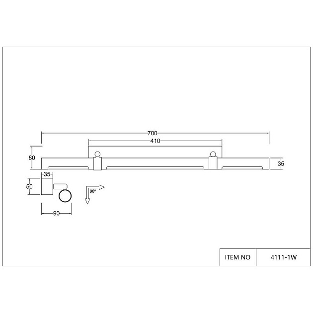 Бра Favourite Cuero 4111-1W Фото № 2