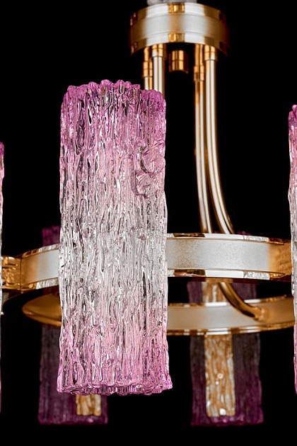 Подвесная люстра Fluorite Inverno Rose FL1090-8P изображение 4 Подвесная люстра Fluorite Inverno Rose FL1090-8P Фото № 4