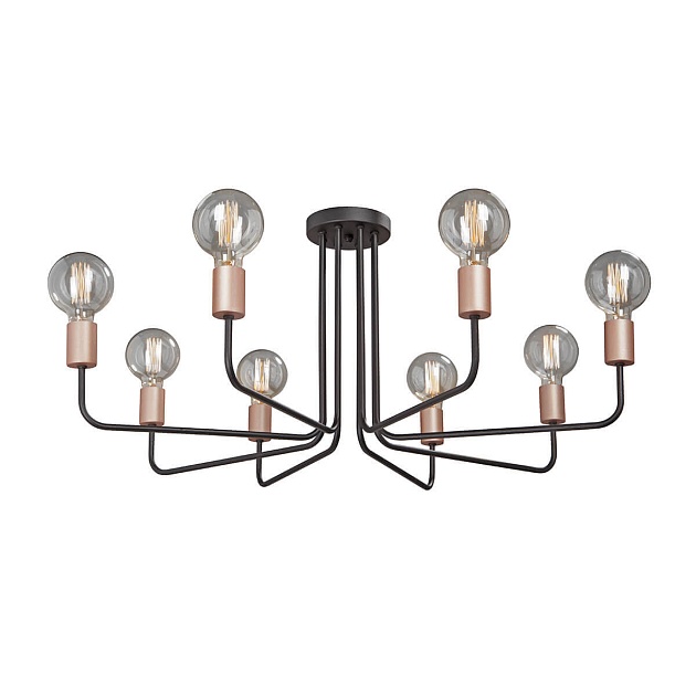 Потолочная люстра Vitaluce V4525-1/8PL изображение 1 Потолочная люстра Vitaluce V4525-1/8PL Фото № 1