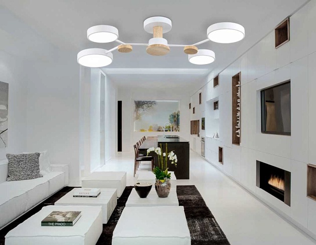 Люстра на штанге Ambrella light COMFORT FL4858 Фото № 4