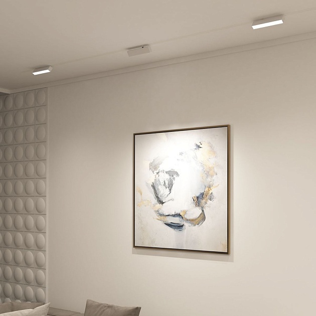 Трековый светодиодный светильник Denkirs Smart Linear DK8009-WH Фото № 5