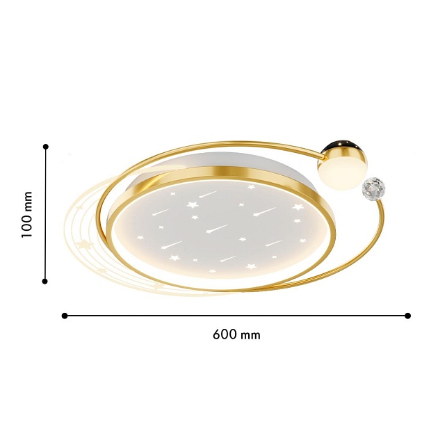 Потолочный светильник F-Promo 4743-5C изображение 4 Потолочный светильник F-Promo 4743-5C Фото № 4