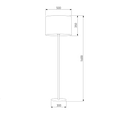 Торшер TK Lighting 16031 Umberto 1