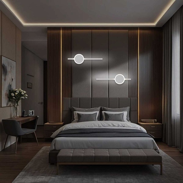 Бра Citilux Стиг белый CL203300 изображение 11 Бра Citilux Стиг белый CL203300 Фото № 11