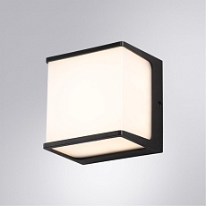 Уличный настенный светодиодный светильник Arte Lamp Lancia A6418AL-1BK 1