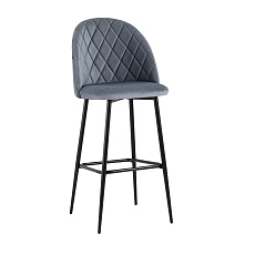 Барный стул Stool Group Марсель велюр серый AV 408-H14-08(B)