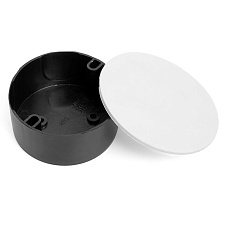 Коробка монтажная 75*30мм Stekker EBX20-03-5, черно-белый 39858