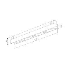 Трековый светильник 10W 3000K никель Elektrostandard 85528/01_система Лайн a072704 1