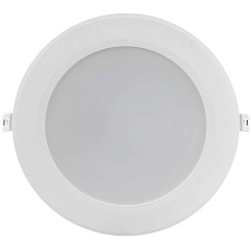 Светильник светодиодный ДВО 1716 белый круг 18Вт 4000К IP40 IEK LDVO0-1716-18-4000-K01