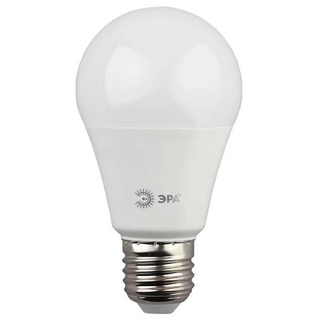 Лампа светодиодная ЭРА E27 7W 2700K матовая LED A60-7W-827-E27 Б0029819 фото 