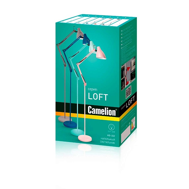 Торшер Camelion KD-332 C16 13883 Фото № 2