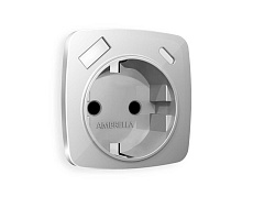 Лицевая панель розетки AMBRELLA VOLT OP4100 1