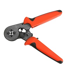 Кримпер Stekker CTLS006-240 для обжима клемм и наконечников 0,25-10мм2, красный 39353 3