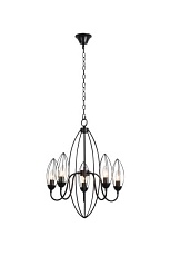 Люстра подвесная Alfa Light F3524-01 Black E14*5