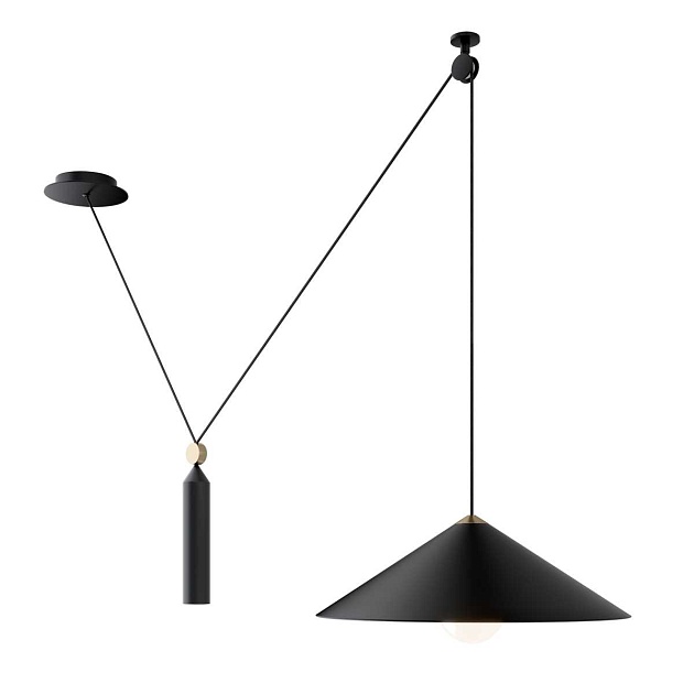 Подвесной светильник Maytoni Technical Peso P080PL-01B Фото № 1