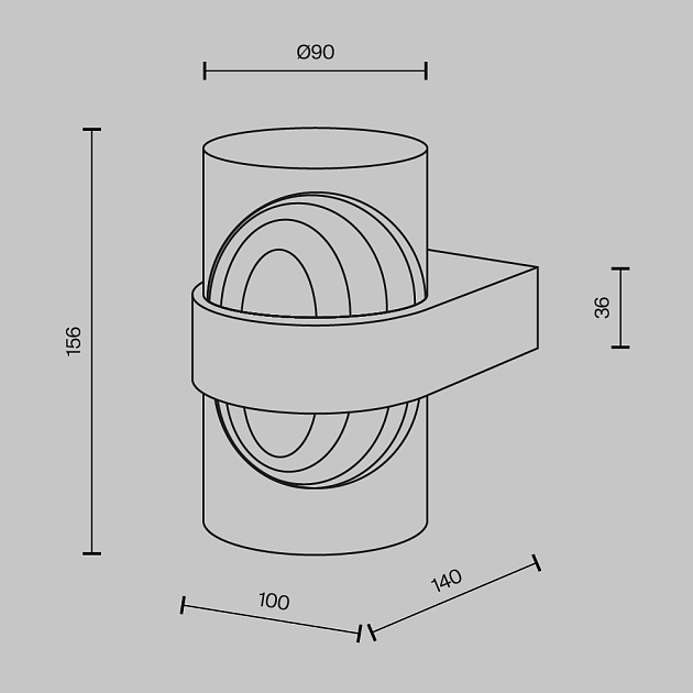 Бра Maytoni MOD480WL-L10BS3K Фото № 2