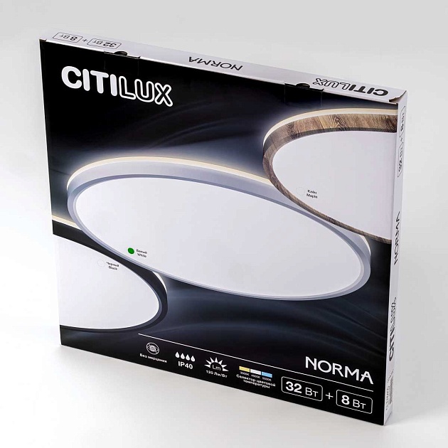 Потолочный светодиодный светильник Citilux Norma CL748400 изображение 6 Потолочный светодиодный светильник Citilux Norma CL748400 Фото № 6