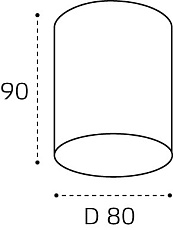 Светильник потолочный Italline IT014-0207 gold 1