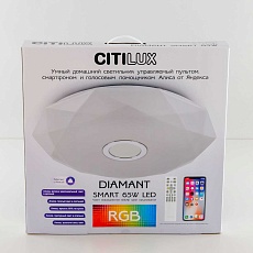 Потолочный светодиодный светильник Citilux Диамант Смарт CL713A60G 2