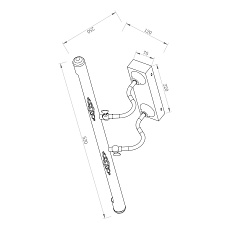 Подсветка для картин Maytoni Oculus MIR014WL-L10G3K 1