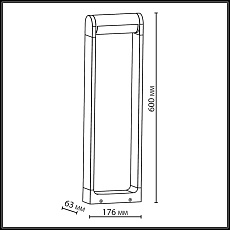Ландшафтный светильник Odeon Light NATURE 7118/12GL 3