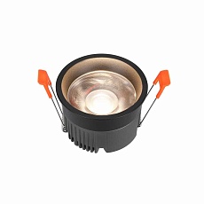 Встраиваемый светильник iLedex Technical Mars DIM 112-12W-D80-3000K-24DG-BK