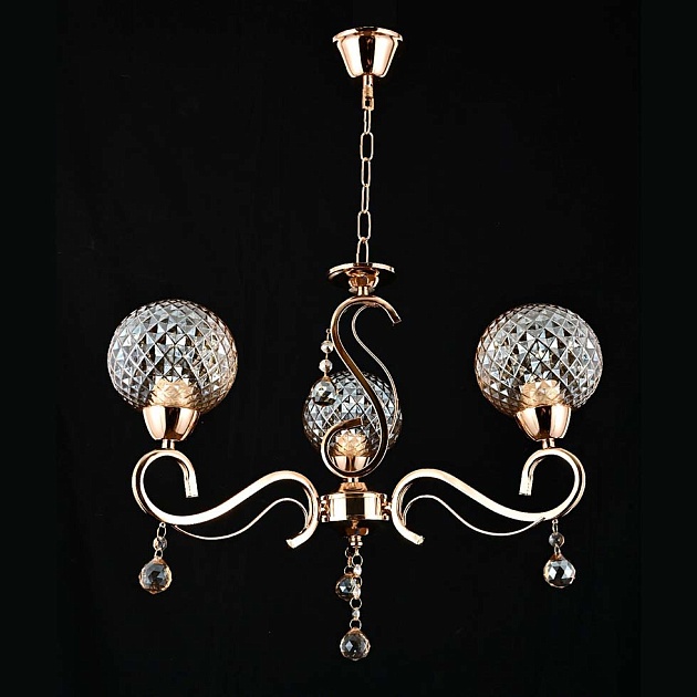 Подвесная люстра ЭкономСвет 13158/3FGD TEA изображение 1 Подвесная люстра ЭкономСвет 13158/3FGD TEA Фото № 1