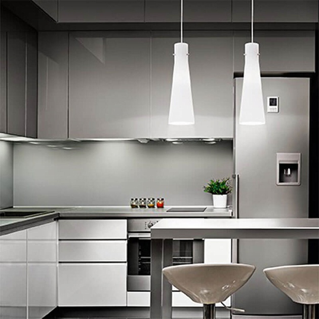 Подвесной светильник Ideal Lux Kuky SP1 Bianco 053448 Фото № 2
