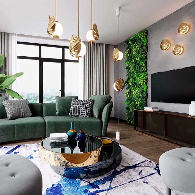 Подвесной светильник Odeon Light Modern Jungle 4864/1 изображение 5 Подвесной светильник Odeon Light Modern Jungle 4864/1 Фото № 5