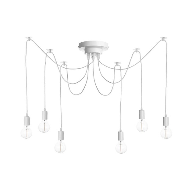 Подвесная люстра Loft IT Spider Loft1162W/6 изображение 4 Подвесная люстра Loft IT Spider Loft1162W/6 Фото № 4