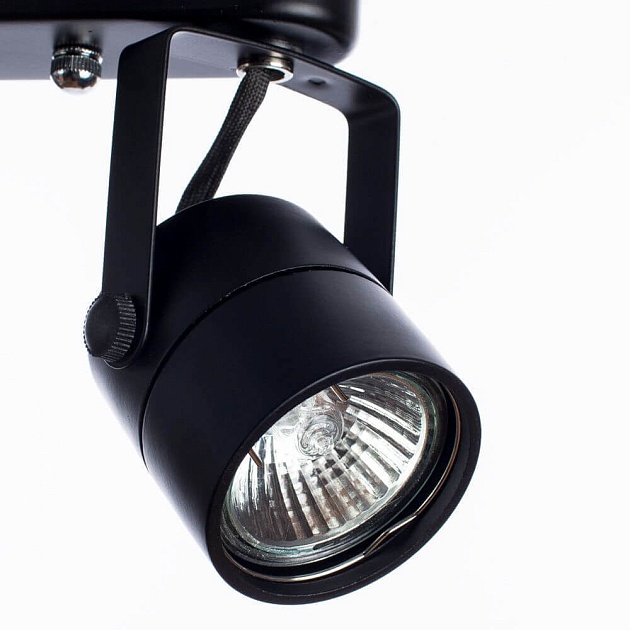Спот Arte Lamp Lente A1310PL-2BK Фото № 2