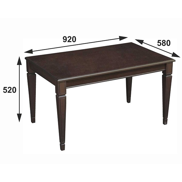 Журнальный стол Мебелик Васко В 81 002387 изображение 3 Журнальный стол Мебелик Васко В 81 002387 Фото № 3