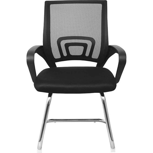 Офисный стул AksHome Ricci черный+черный, ткань 80019 фото 6