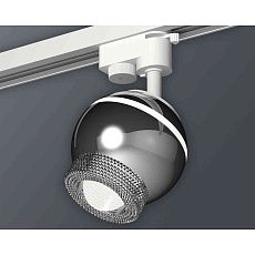 Комплект трекового светильника Ambrella light Track System XT1104001 PSL/CL серебро полированное/прозрачный (A2520, C1104, N7191) 1