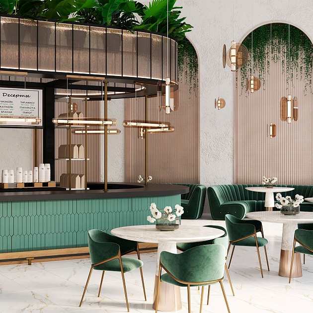 Подвесной светильник Crystal Lux AMARILLO SP12W LED BRASS Фото № 4