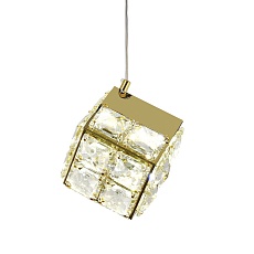 Подвесная светодиодная люстра Indigo Radioso 12048/1P Gold V000135L 1