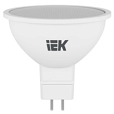 Лампа светодиодная IEK GU5.3 7W 6500K матовая LLE-MR16-7-230-65-GU5 2