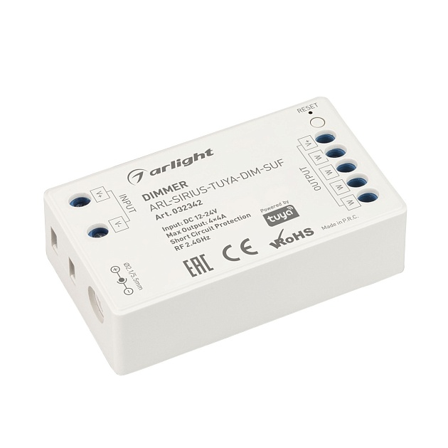 Диммер Arlight ARL-Sirius-Tuya-Dim-Suf 032342 изображение 1 Диммер Arlight ARL-Sirius-Tuya-Dim-Suf 032342 Фото № 1